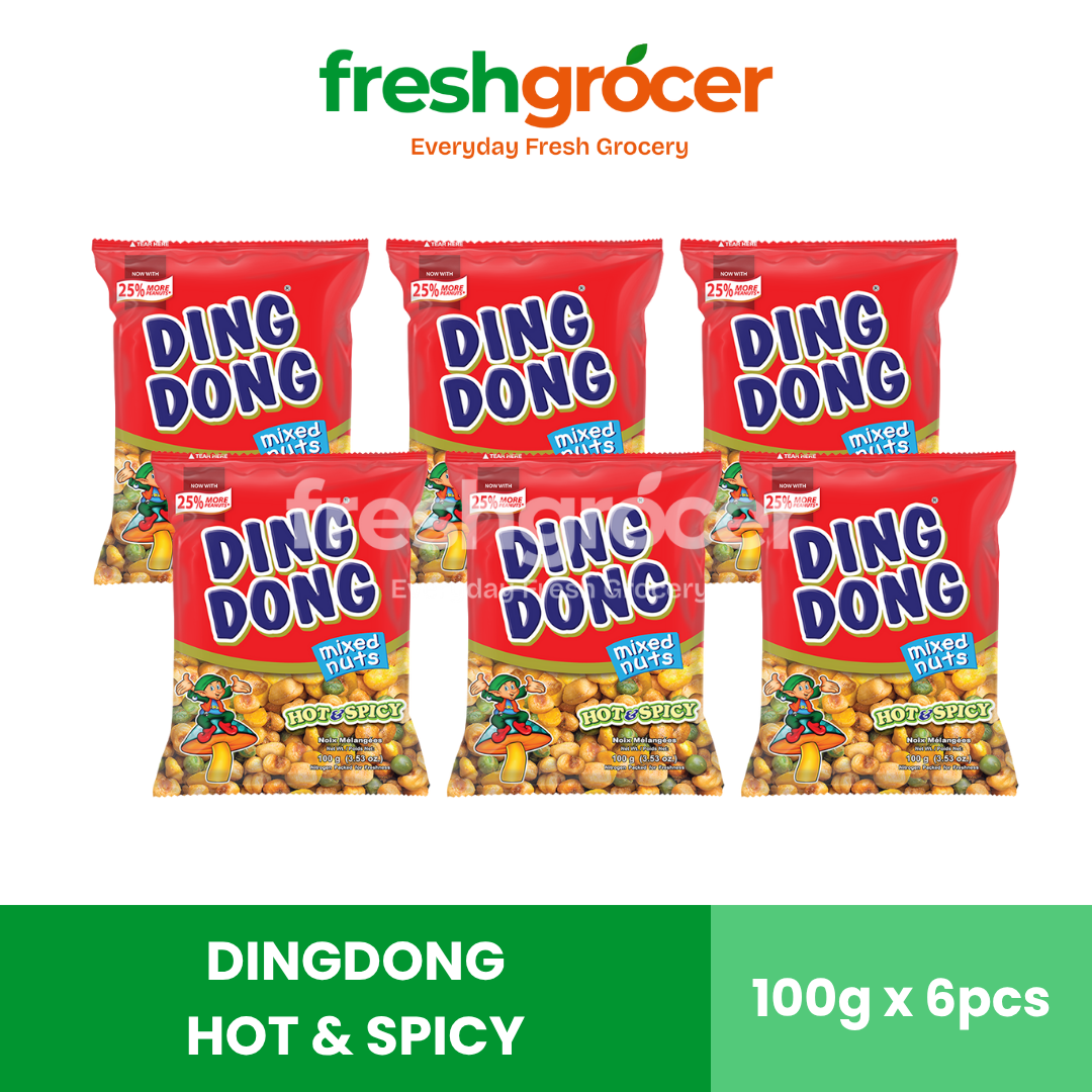 Dingdong Hot And Spicy 100g - Pack of 6