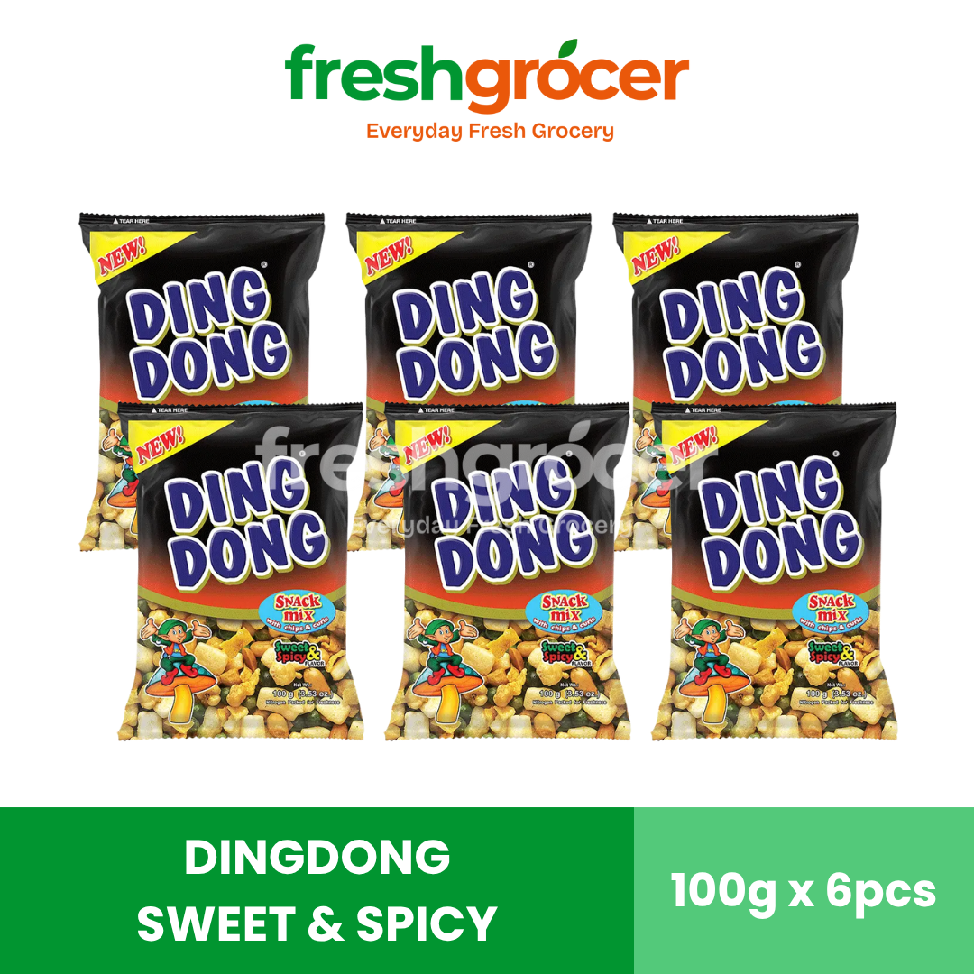 Dingdong Sweet And Spicy 100g - Pack of 6
