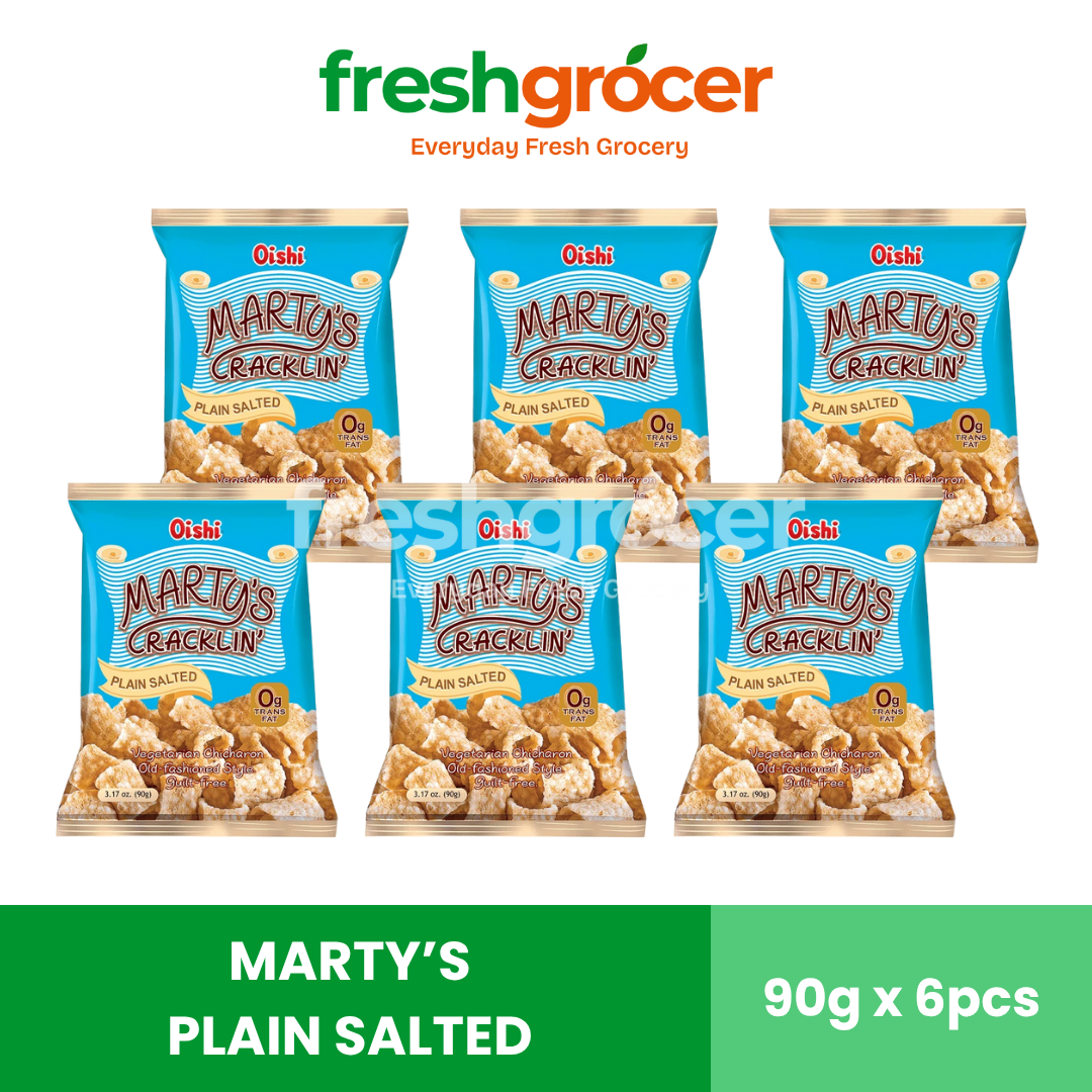 Martys Plain Salted 90g - Pack of 6