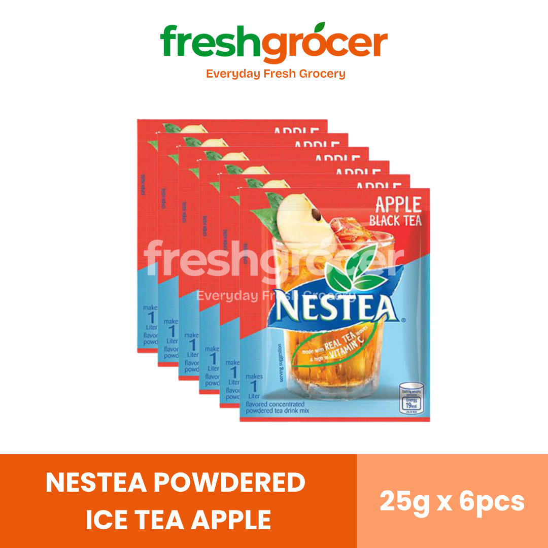 Nestea Powdered Ice Tea Apple 25g - Pack of 6