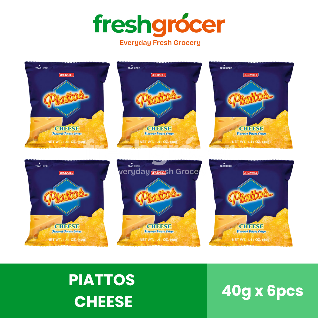 Piattos Cheese 40g - Pack of 6