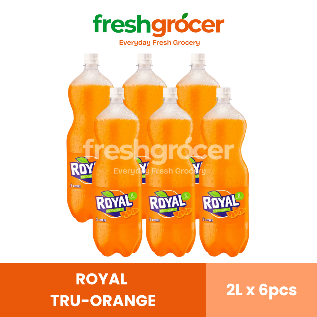 Royal Tru-Orange Softdrink 2L - Pack of 6