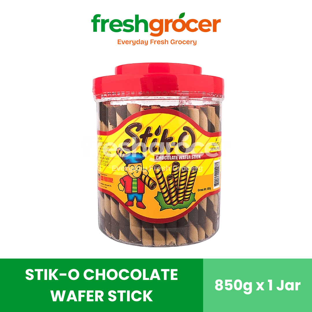 Stik-O Chocolate Wafer Stick 850g - 1 Jar