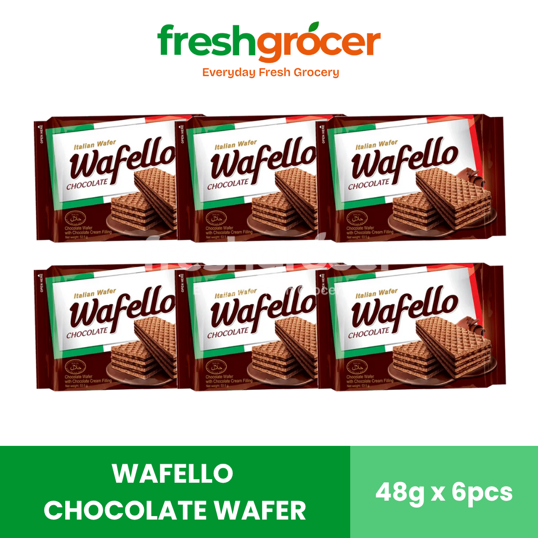 Wafello Chocolate Wafer 48g - Pack of 6