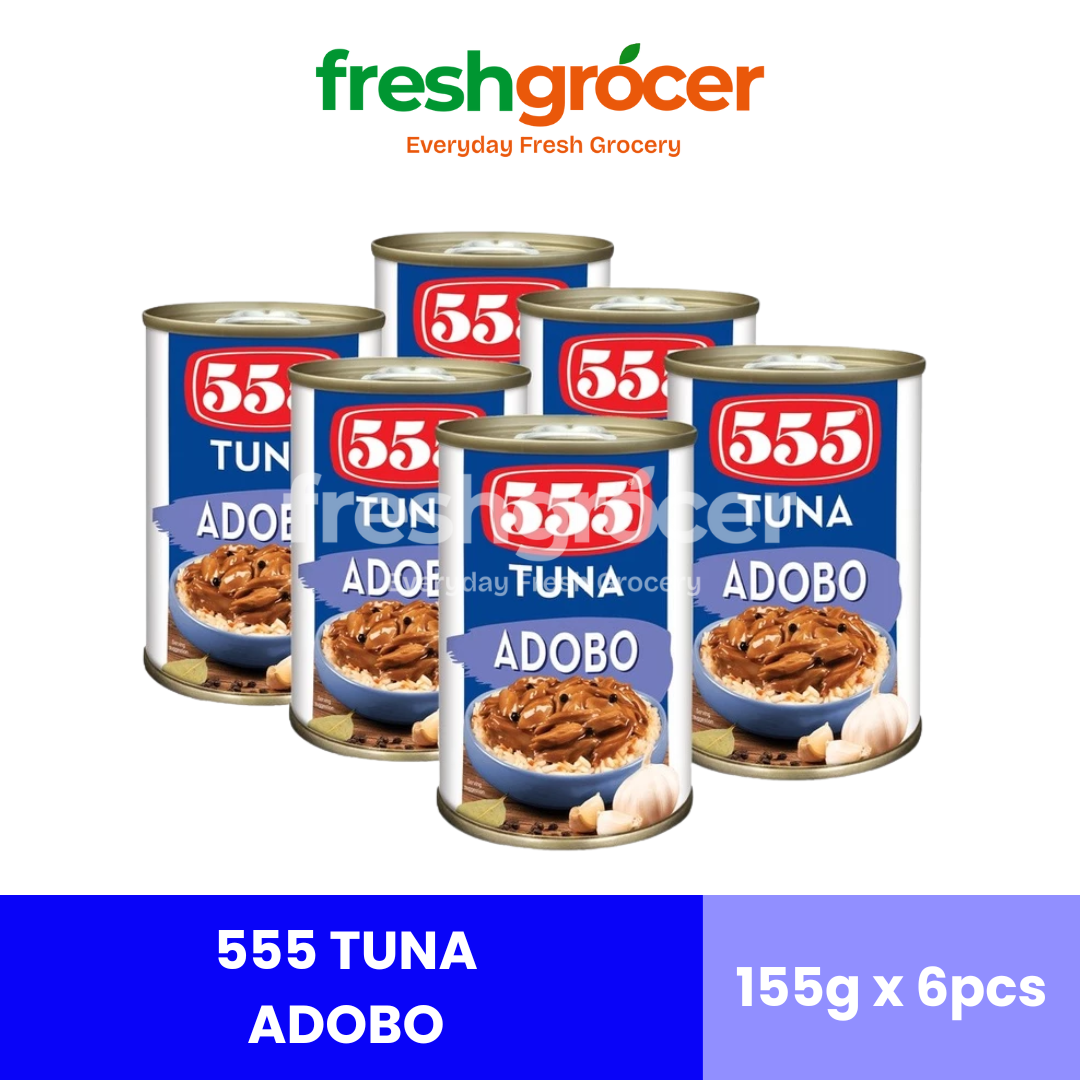 555 Tuna Adobo 155g - Pack of 6