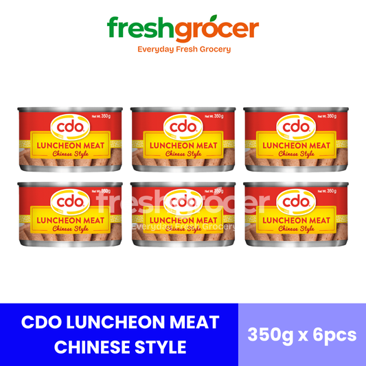 CDO Luncheon Meat Chinese Style 350g - Pack of 6
