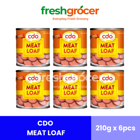 CDO Meat Loaf 210g - Pack of 6