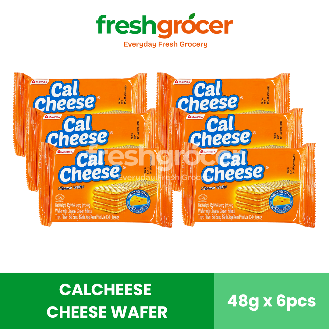 Calcheese Cheese Wafer 48g - Pack of 6