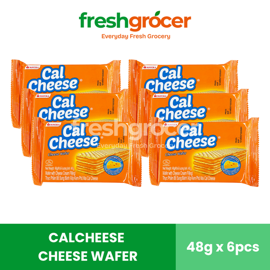 Calcheese Cheese Wafer 48g - Pack of 6