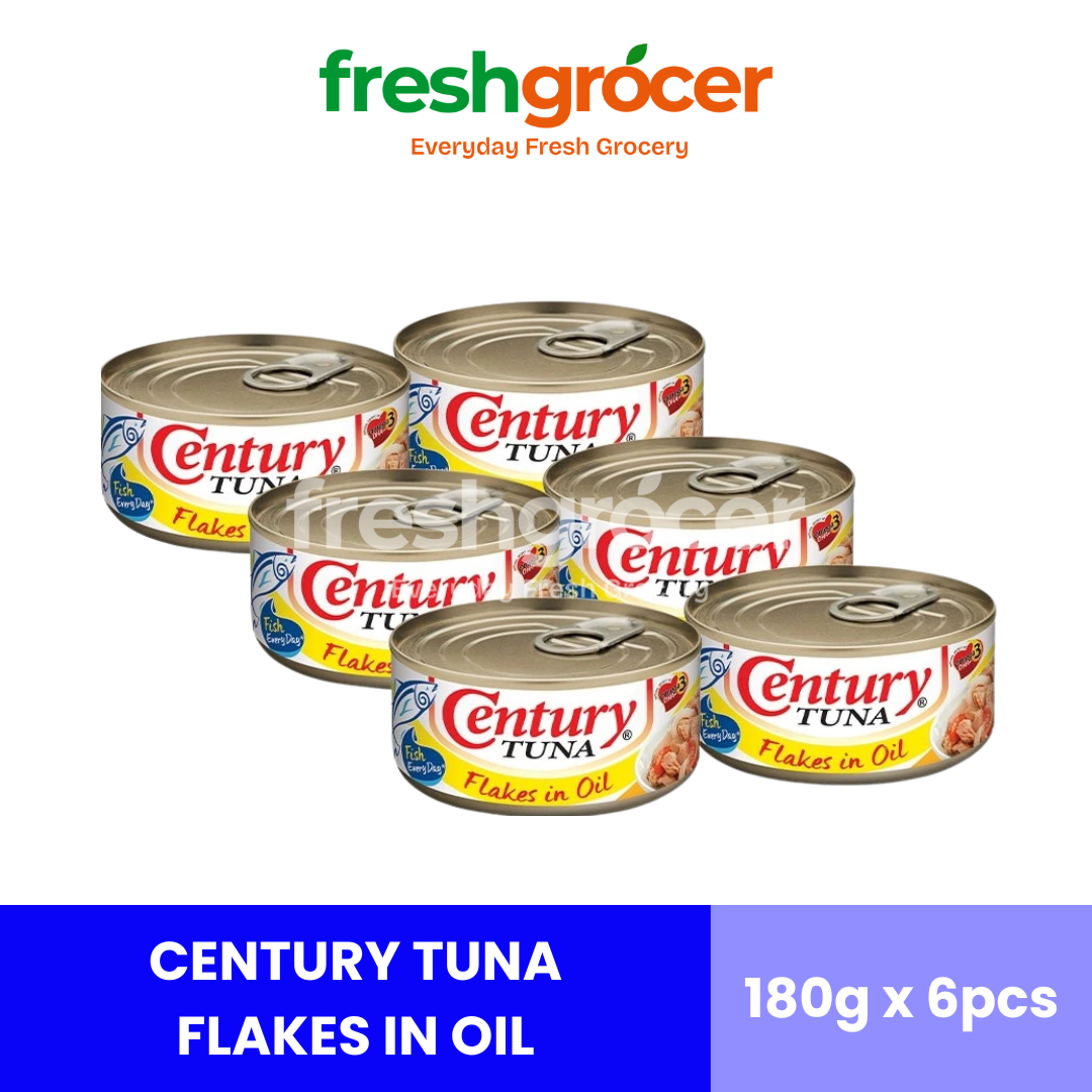 Century Tuna Flakes In Oil 180g - Pack of 6