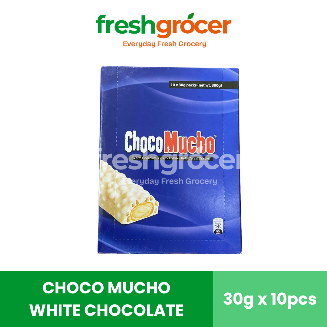 Choco Mucho White Chocolate 30g - Pack of 10