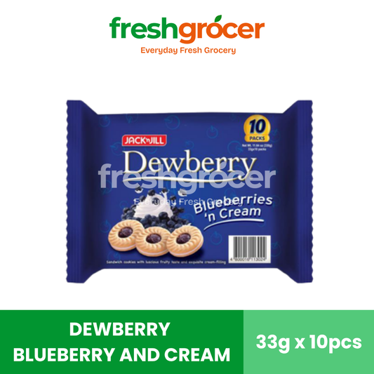 Dewberry Blueberry And Cream 33g - Pack of 10