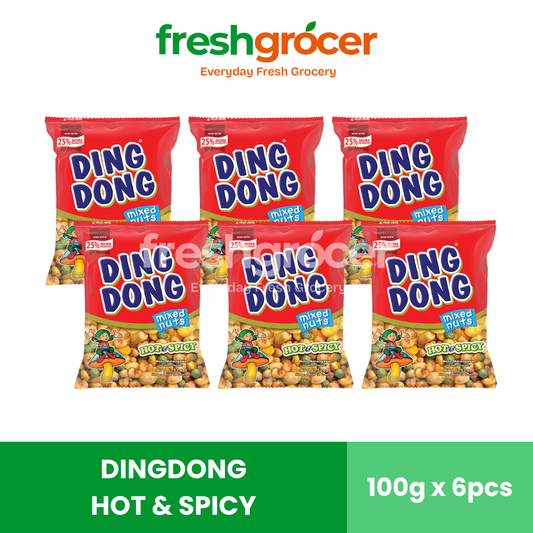 Dingdong Hot And Spicy 100g - Pack of 6