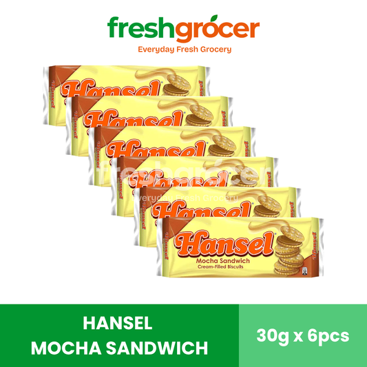 Hansel Mocha Sandwich 30g - Pack of 6