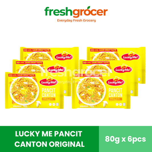 Lucky Me Pancit Canton Original 80g - Pack of 6