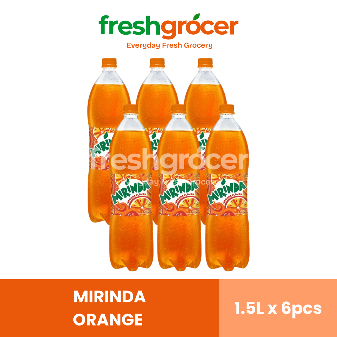 Mirinda Orange Softdrink 1.5L - Pack of 6