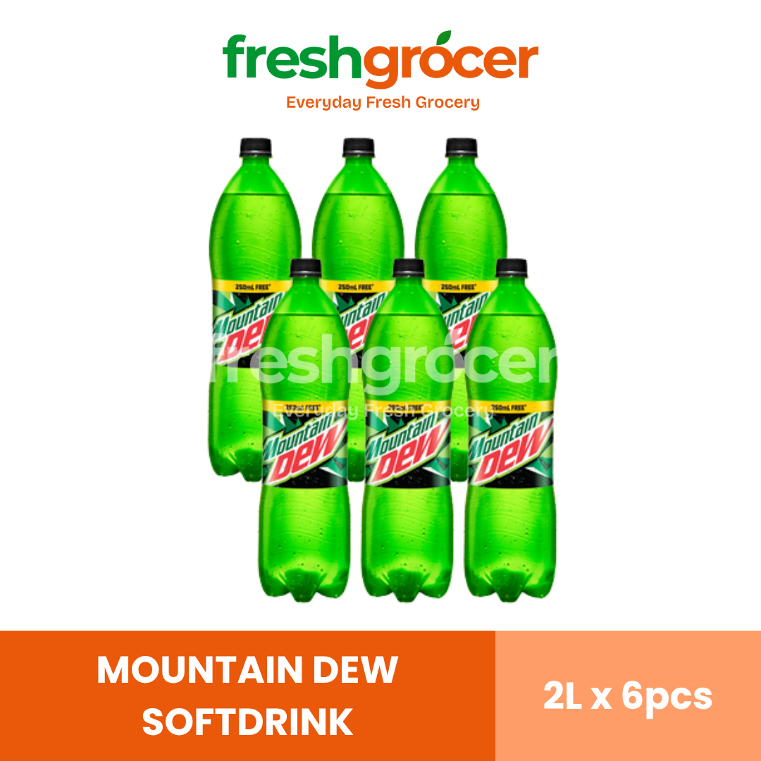 Mountain Dew Softdrink 2L - Pack of 6