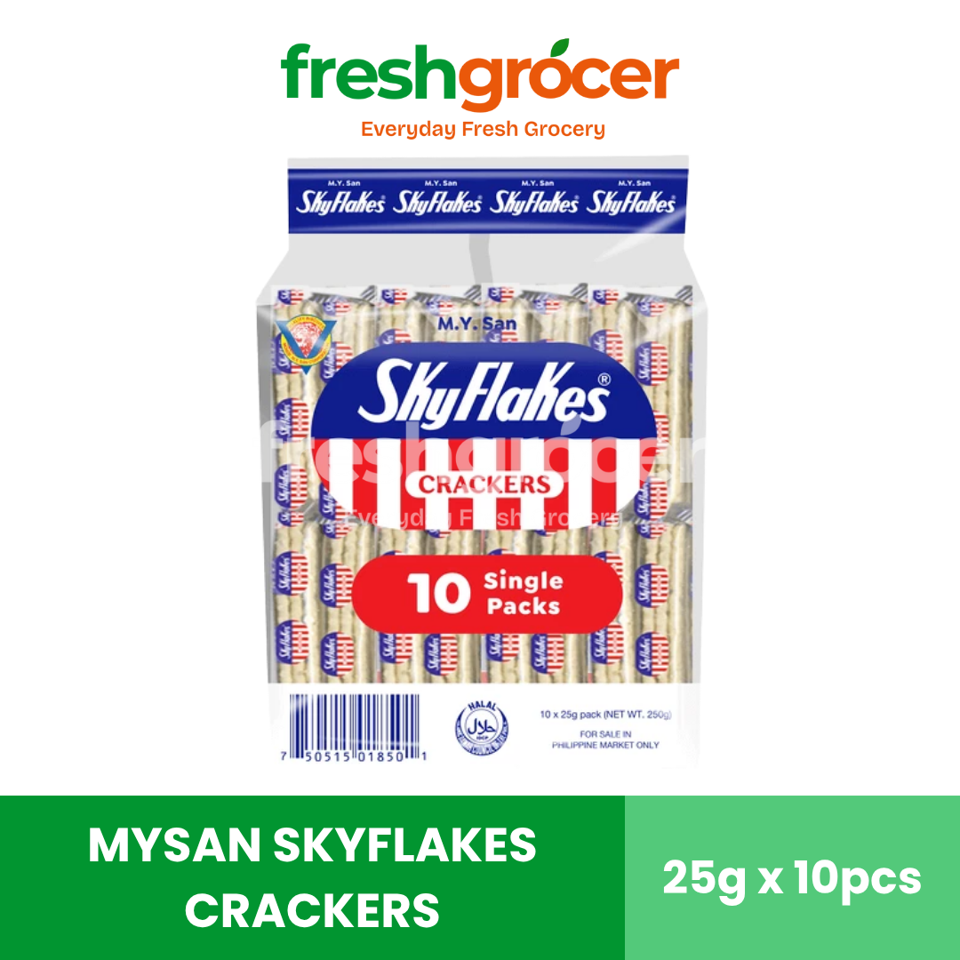 Mysan Skyflakes Crackers 25g - Pack of 10