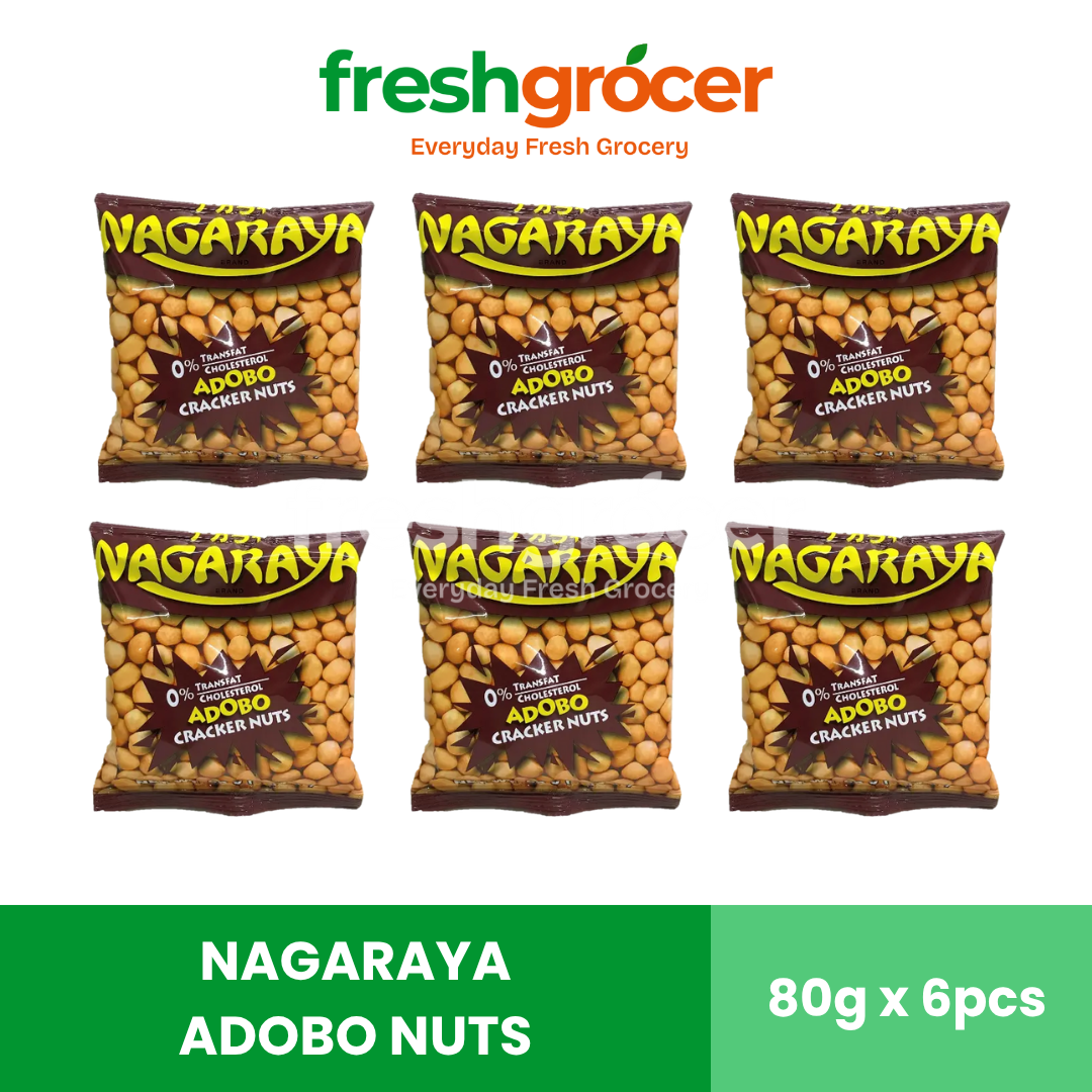 Nagaraya Adobo Nuts 80g - Pack of 6