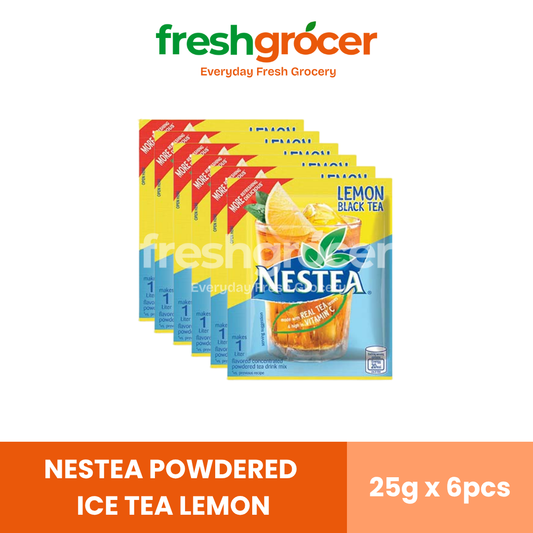 Nestea Powdered Ice Tea Lemon 25g - Pack of 6