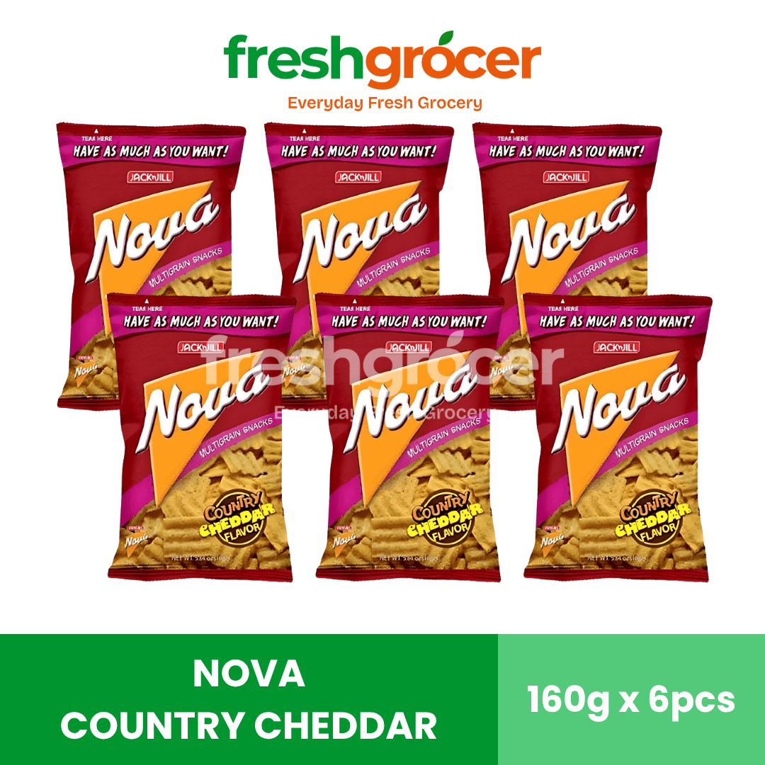 Nova Country Cheddar 160g - Pack of 6
