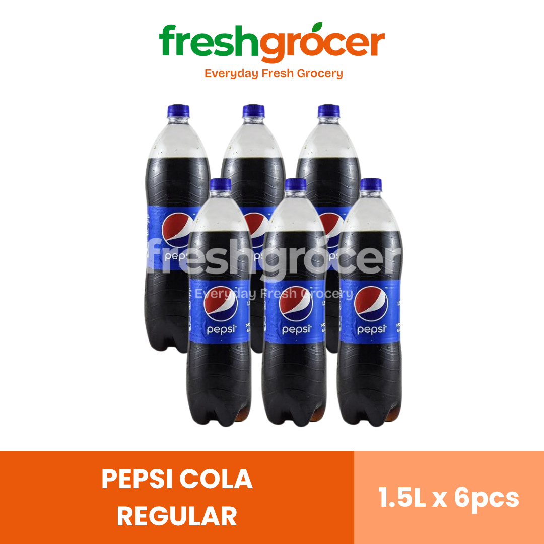 Pepsi Cola Regular Softdrink 1.5L - Pack of 6