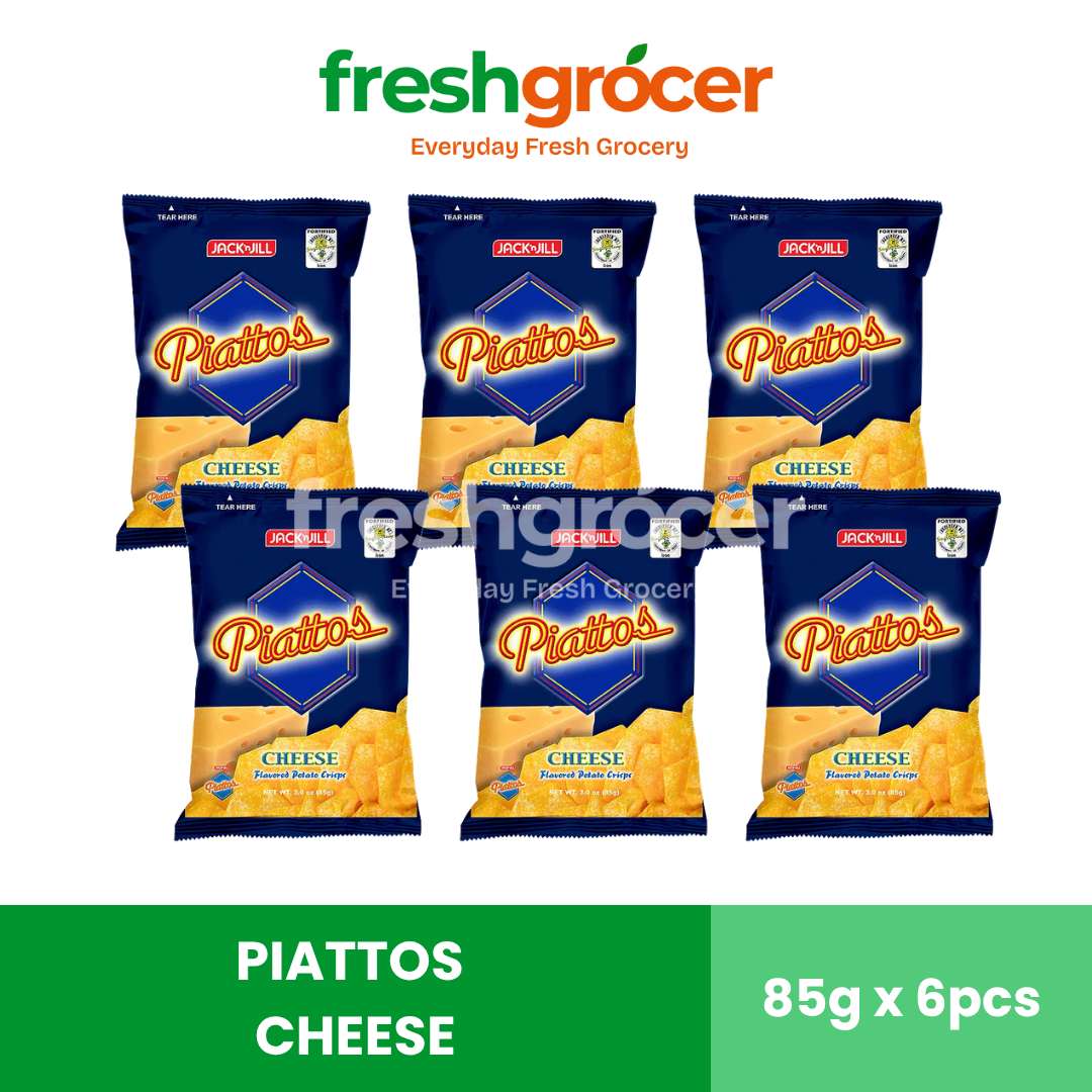 Piattos Cheese 85g - Pack of 6
