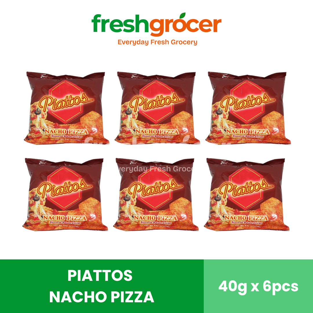 Piattos Nacho Pizza 40g - Pack of 6