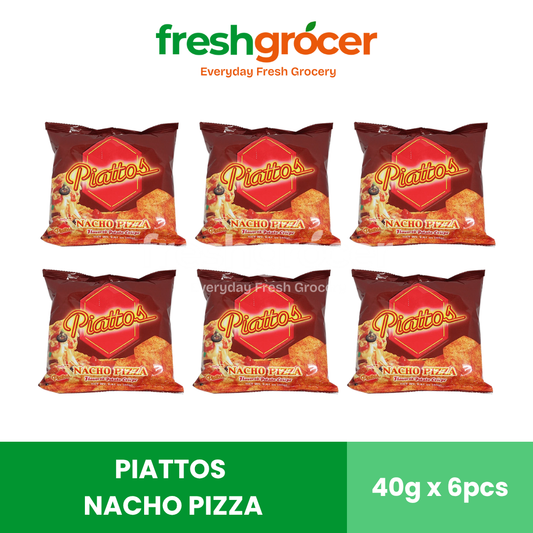 Piattos Nacho Pizza 40g - Pack of 6
