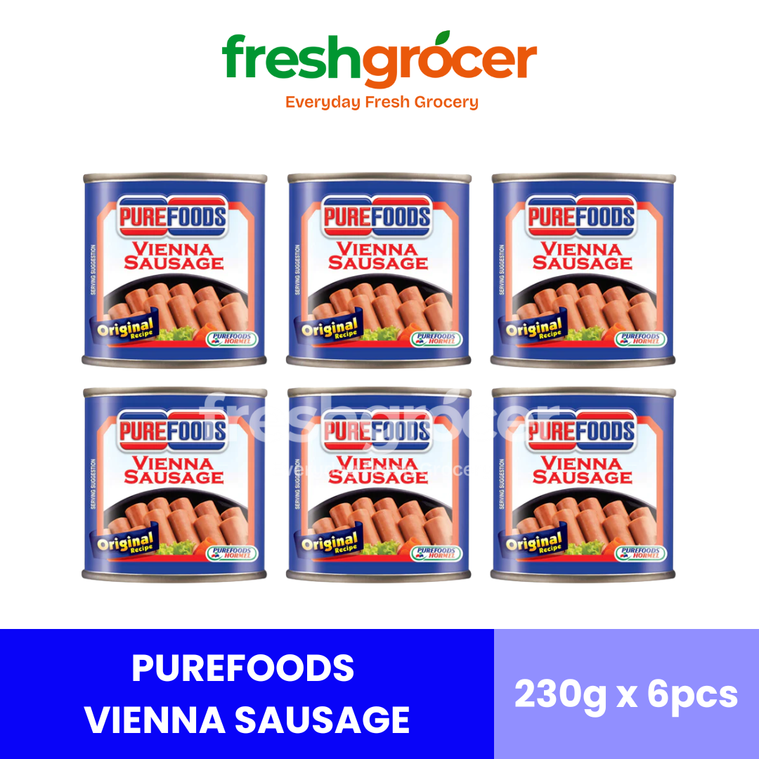 Purefoods Vienna Sausage 230g - Pack of 6