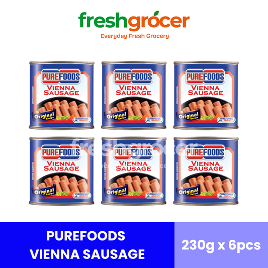 Purefoods Vienna Sausage 230g - Pack of 6