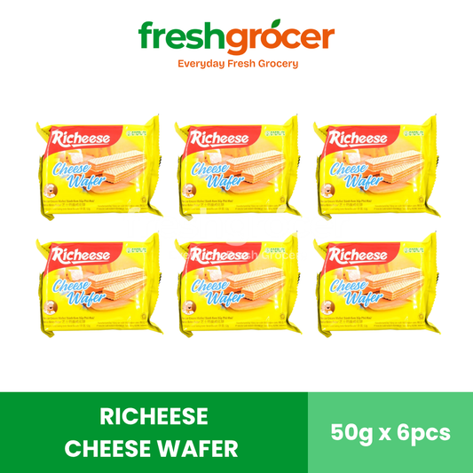 Richeese Cheese Wafer 50g - Pack of 6