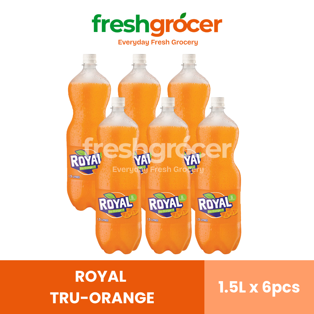 Royal Tru-Orange Softdrink 1.5L - Pack of 6