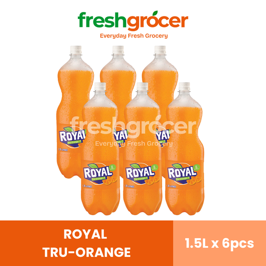 Royal Tru-Orange Softdrink 1.5L - Pack of 6