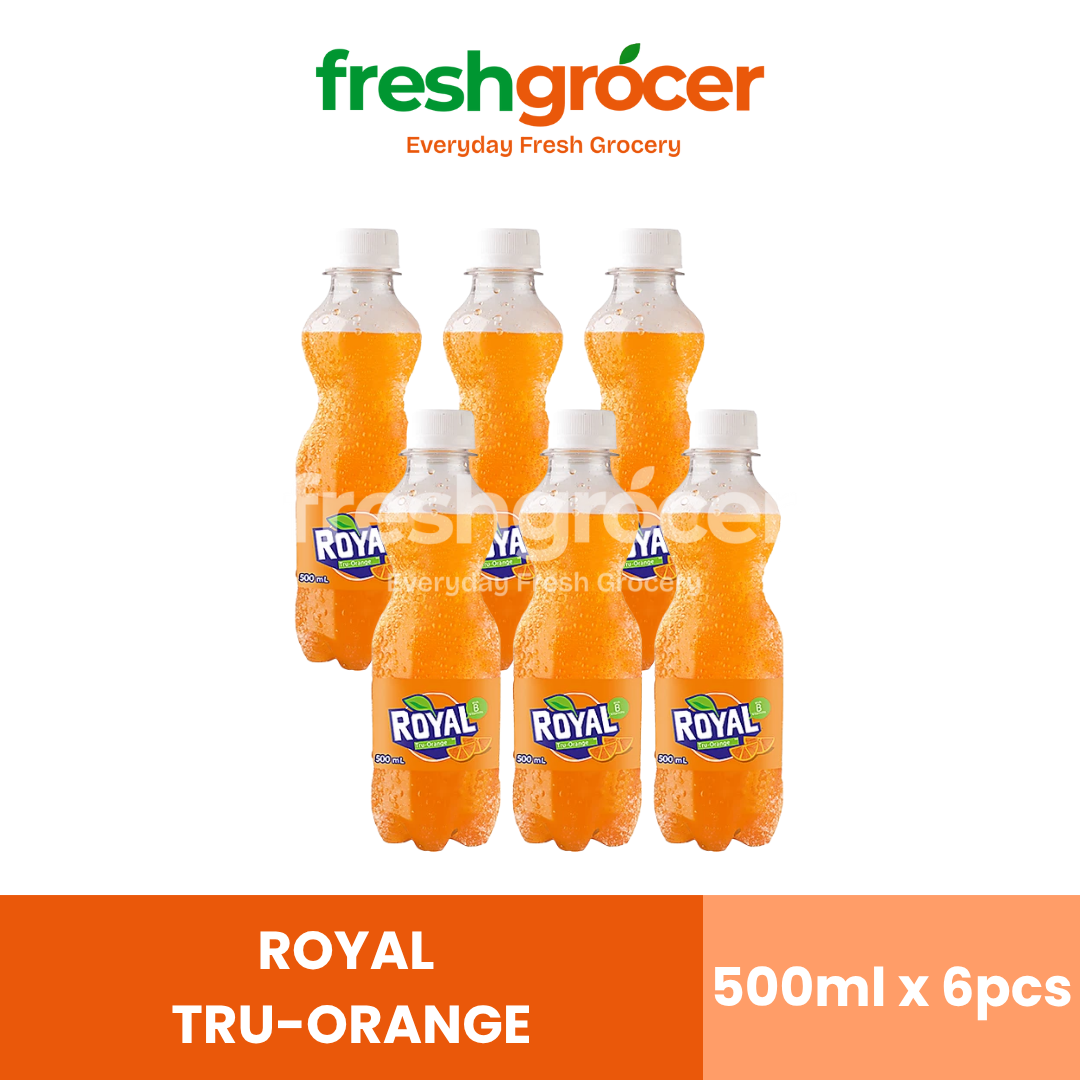Royal Tru-Orange Softdrink 500ml - Pack of 6