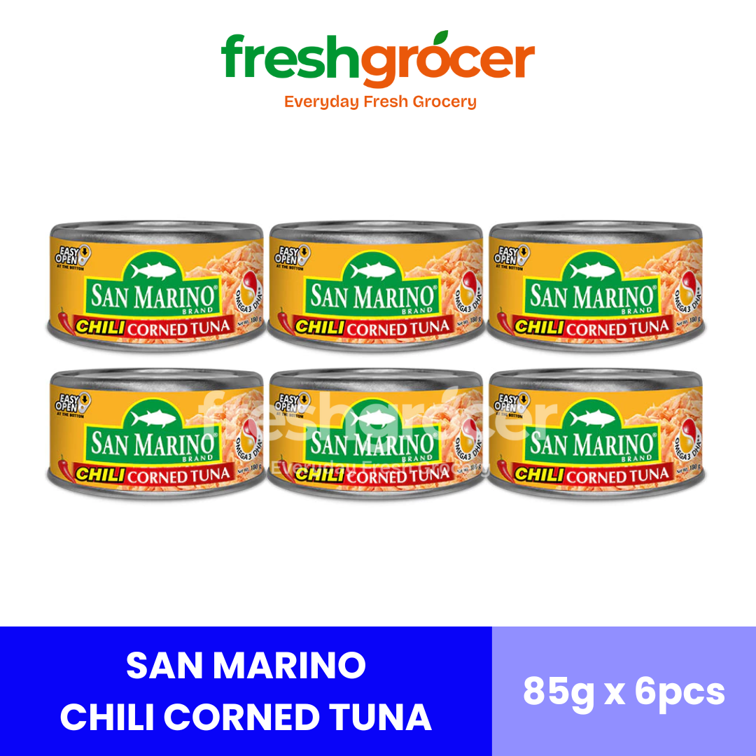 San Marino Chili Corned Tuna 180g - Pack of 6