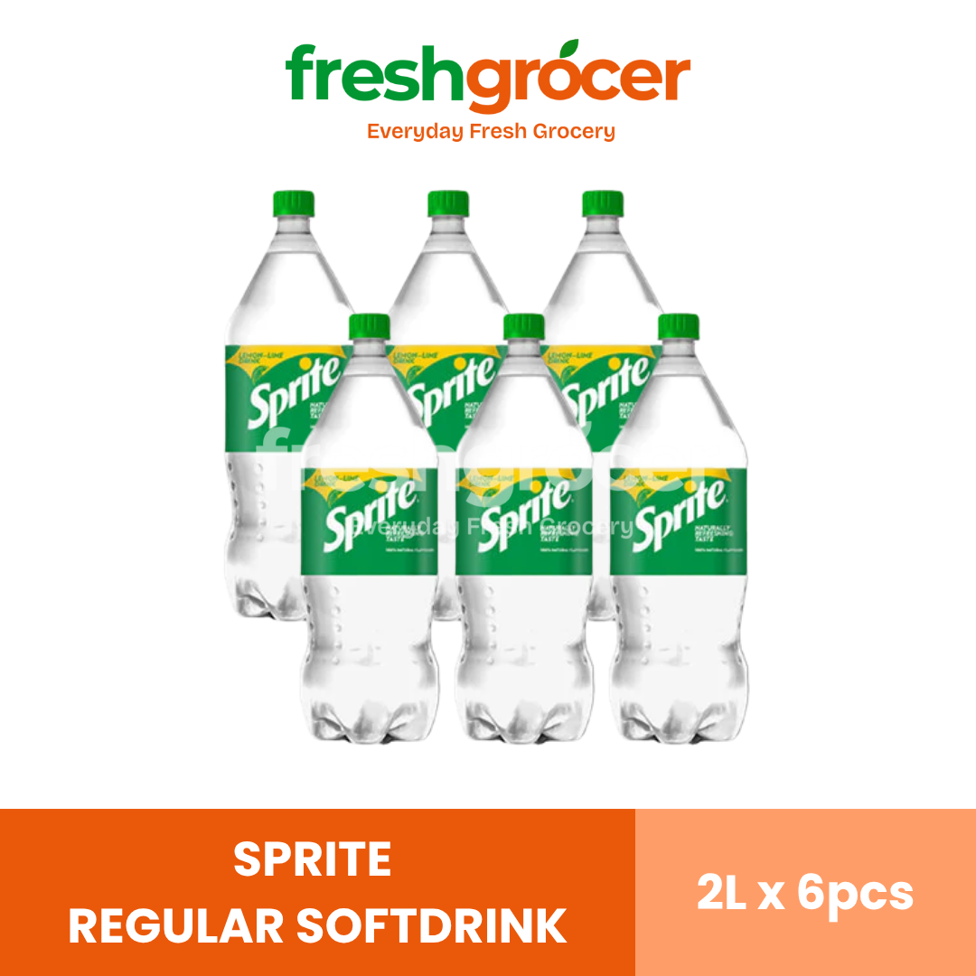 Sprite Regular Softdrink 2L - Pack of 6